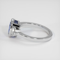 1.79 Ct. Bi Color Sapphire Ring, 14K White Gold 4