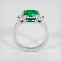 2.41 Ct. Emerald Ring, 18K White Gold 3