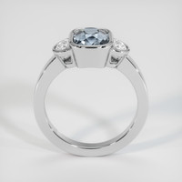 2.19 Ct. Gemstone Ring, 18K White Gold 3