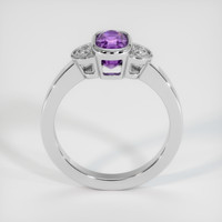1.60 Ct. Sapphire Ring, 18K White Gold 3