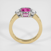 1.56 Ct. Pink Sapphire Ring, 14K White & Yellow 3