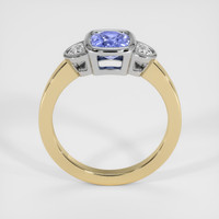 1.20 Ct. Sapphire Ring, 18K White & Yellow 3