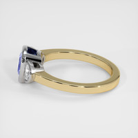 1.20 Ct. Sapphire Ring, 18K White & Yellow 4
