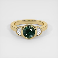 1.13 Ct. Sapphire Ring, 14K Yellow Gold 1