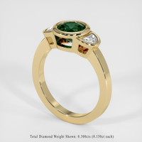 1.13 Ct. Sapphire Ring, 14K Yellow Gold 2