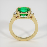 2.59 Ct. Emerald Ring, 18K Yellow Gold 3