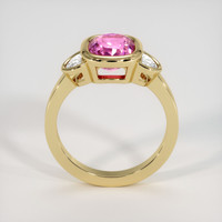 2.02 Ct. Pink Sapphire Ring, 18K Yellow Gold 3