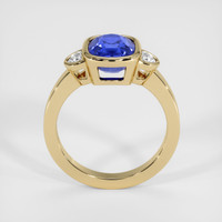 3.78 Ct. Sapphire Ring, 18K Yellow Gold 3