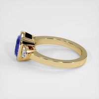 3.78 Ct. Sapphire Ring, 18K Yellow Gold 4