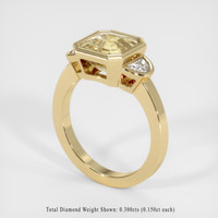 2.51 Ct. Yellow Sapphire Ring, 18K Yellow Gold 2