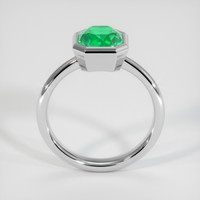 1.67 Ct. Emerald Ring, Platinum 950 3