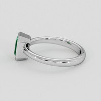 1.06 Ct. Emerald Ring, Platinum 950 4