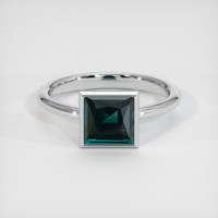 1.63 Ct. Gemstone Ring, Platinum 950 1