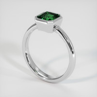 1.33 Ct. Gemstone Ring, Platinum 950 2