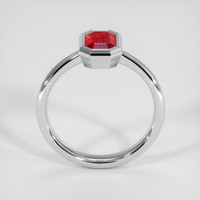 0.99 Ct. Ruby Ring, Platinum 950 3