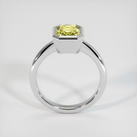 2.44 Ct. Yellow Sapphire Ring, Platinum 950 3