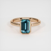 2.11 Ct. Gemstone Ring, 14K Rose Gold 1