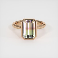 4.25 Ct. Gemstone Ring, 14K Rose Gold 1