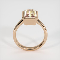 4.25 Ct. Gemstone Ring, 14K Rose Gold 3