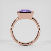 5.55 Ct. Purple Amethyst Ring, 18K Rose Gold 3