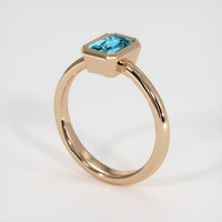 1.85 Ct. Gemstone Ring, 18K Rose Gold 2