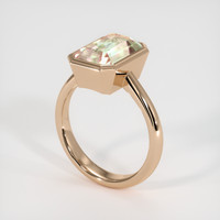 4.25 Ct. Gemstone Ring, 18K Rose Gold 2