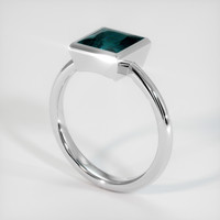 1.63 Ct. Gemstone Ring, 14K White Gold 2