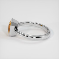 2.53 Ct. Sapphire Ring, 14K White Gold 4