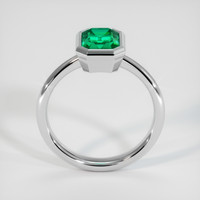 3.32 Ct. Emerald Ring, 18K White Gold 3