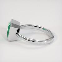 2.12 Ct. Emerald Ring, 18K White Gold 4