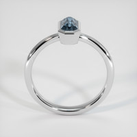 1.68 Ct. Sapphire Ring, 18K White Gold 3