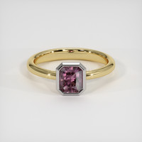 1.03 Ct. Gemstone Ring, 14K White & Yellow 1