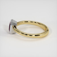 1.03 Ct. Gemstone Ring, 14K White & Yellow 4