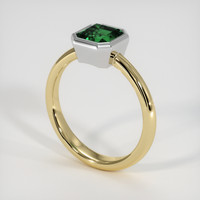 1.33 Ct. Gemstone Ring, 14K White & Yellow 2