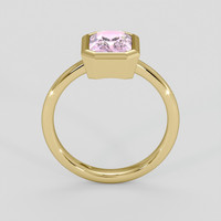 2.10 Ct. Pink Sapphire Ring, 10K Yellow Gold 3