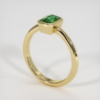 0.98 Ct. Gemstone Ring, 14K Yellow Gold 2