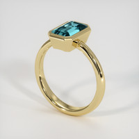 2.11 Ct. Gemstone Ring, 14K Yellow Gold 2