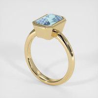2.91 Ct. Gemstone Ring, 14K Yellow Gold 2