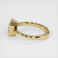 1.77 Ct. White Sapphire Ring, 14K Yellow Gold 4