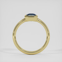 2.23 Ct. Greenish Blue Sapphire Ring, 14K Yellow Gold 3