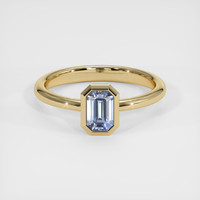 1.80 Ct. Blue Sapphire Ring, 14K Yellow Gold 1