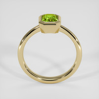 1.09 Ct. Green Sapphire Ring, 14K Yellow Gold 3