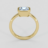 1.58 Ct. Blue Sapphire Ring, 14K Yellow Gold 3