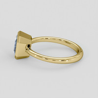 1.58 Ct. Blue Sapphire Ring, 14K Yellow Gold 4