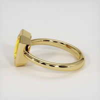 2.53 Ct. Yellow Sapphire Ring, 14K Yellow Gold 4