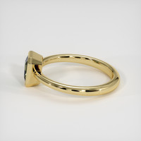 0.97 Ct. Sapphire Ring, 14K Yellow Gold 4