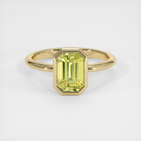 2.37 Ct. Sapphire Ring, 14K Yellow Gold 1