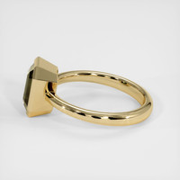 3.65 Ct. Sapphire Ring, 14K Yellow Gold 4