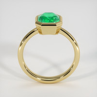 1.67 Ct. Emerald Ring, 18K Yellow Gold 3