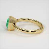 1.67 Ct. Emerald Ring, 18K Yellow Gold 4